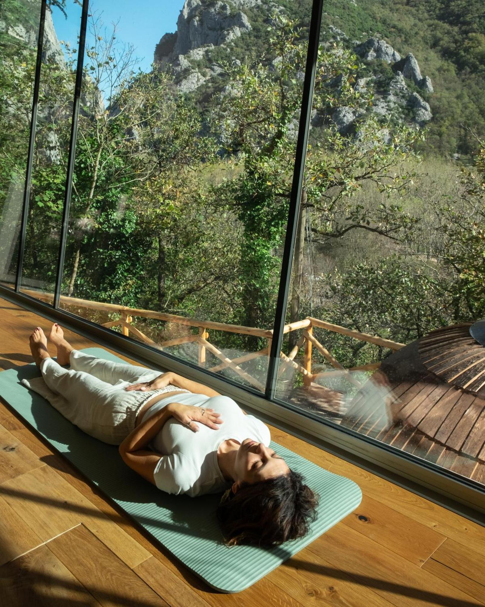 La Forestale Luxury Ecolodge Piano Terra- Appt アックアラーニャ エクステリア 写真