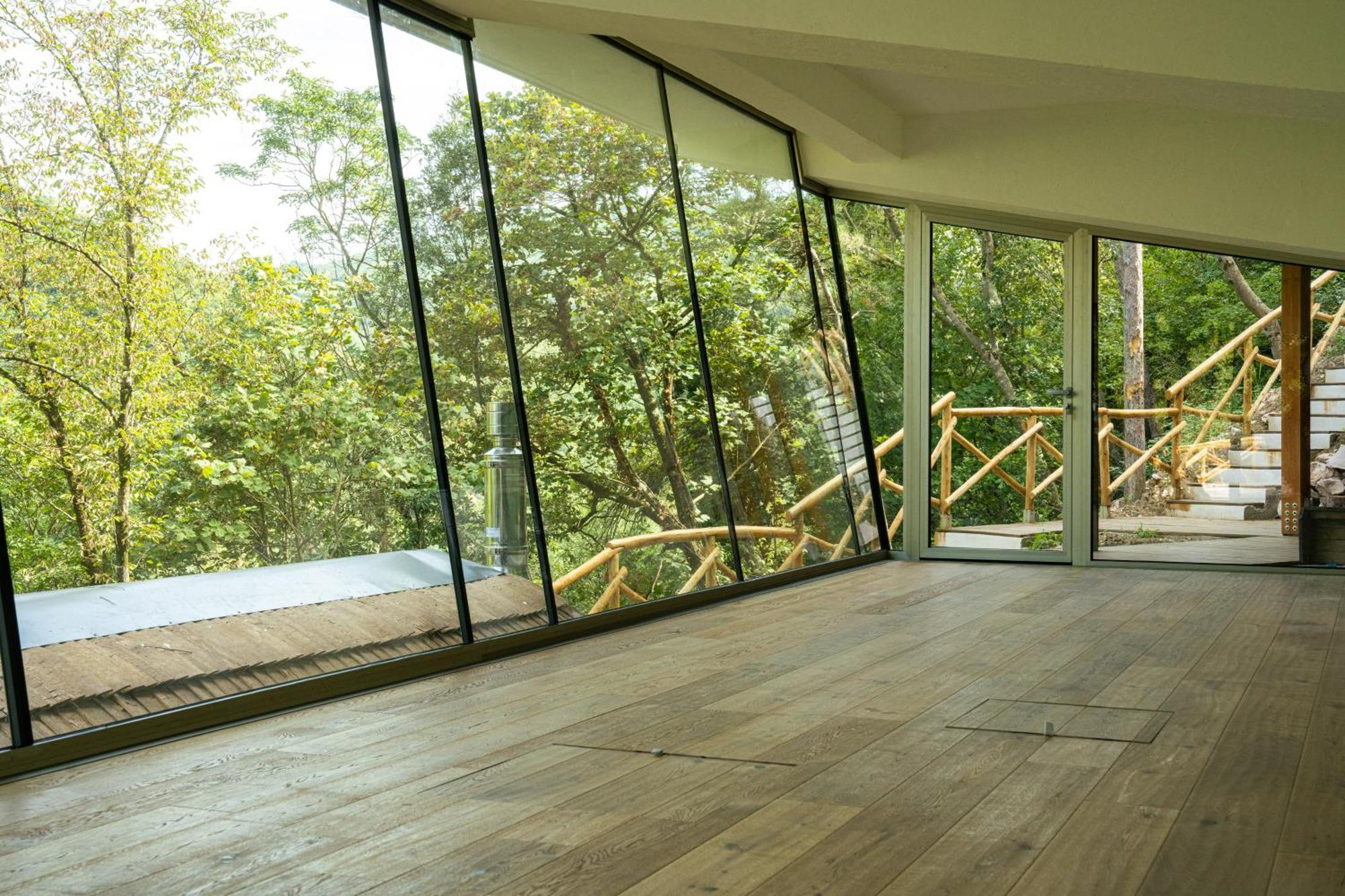 La Forestale Luxury Ecolodge Piano Terra- Appt アックアラーニャ エクステリア 写真