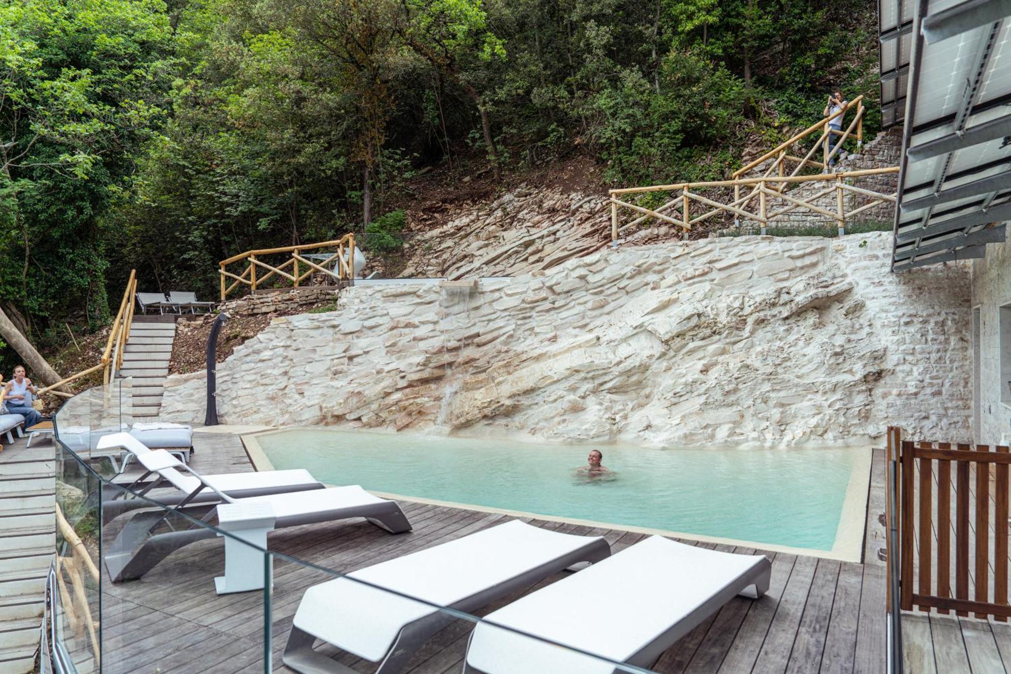 La Forestale Luxury Ecolodge Piano Terra- Appt アックアラーニャ エクステリア 写真
