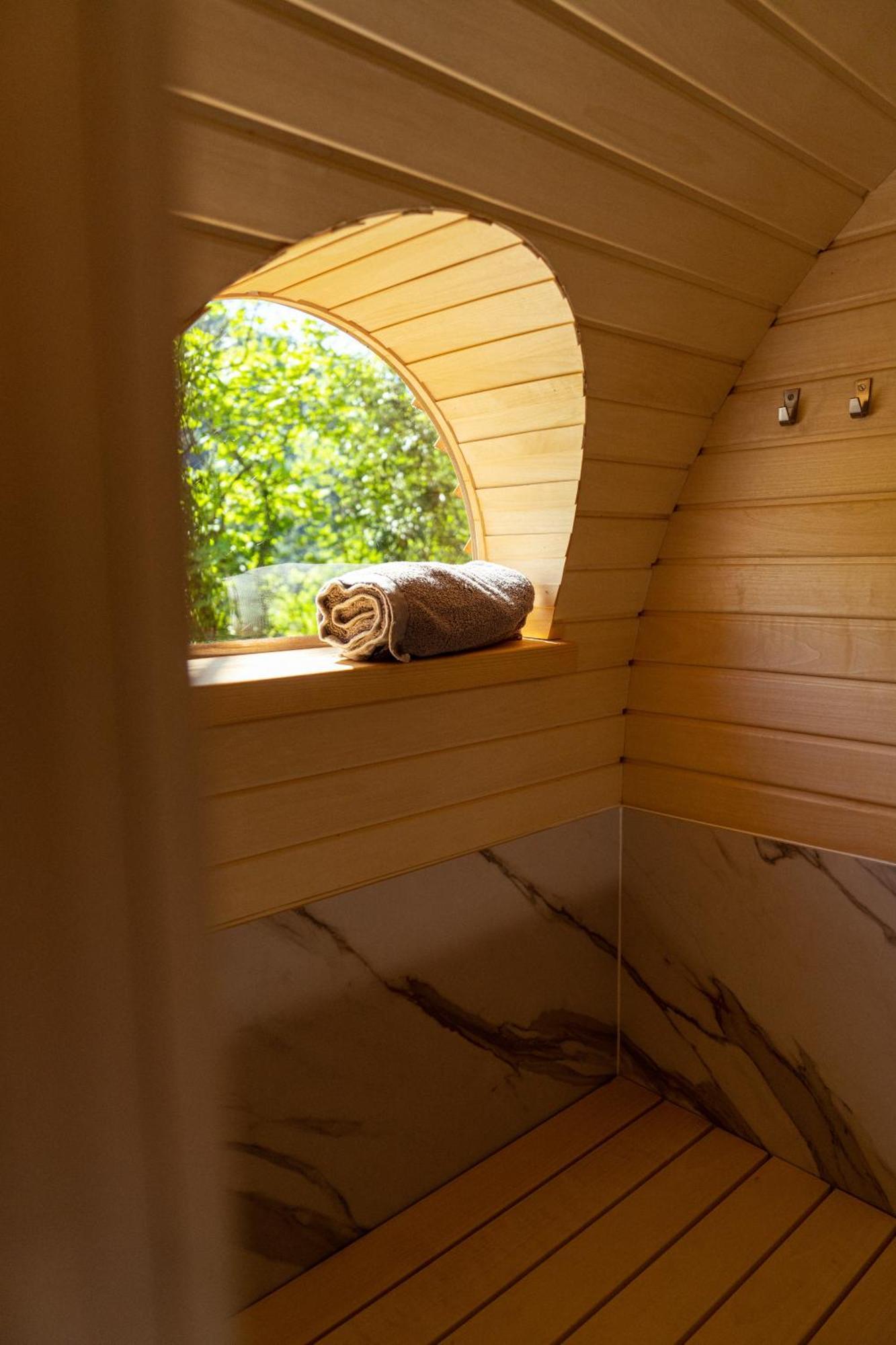 La Forestale Luxury Ecolodge Piano Terra- Appt アックアラーニャ エクステリア 写真